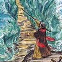 Moses near Red Sea